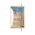 Kaelis 2-Person 3000W Chilean Pine Sauna Room With Starry Lights (SAK13795)