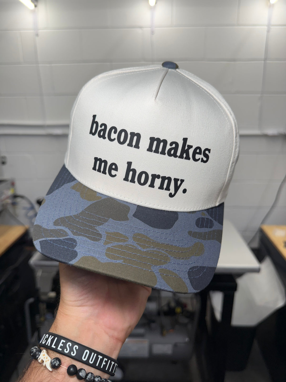 Bacon Makes Me Horny Snapback