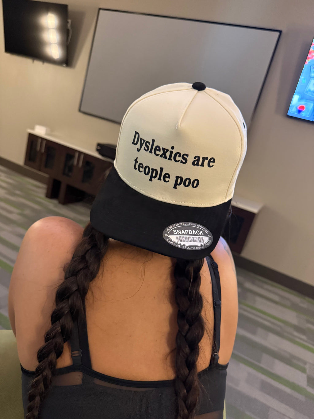 Dyslexics are teople poo Snapback