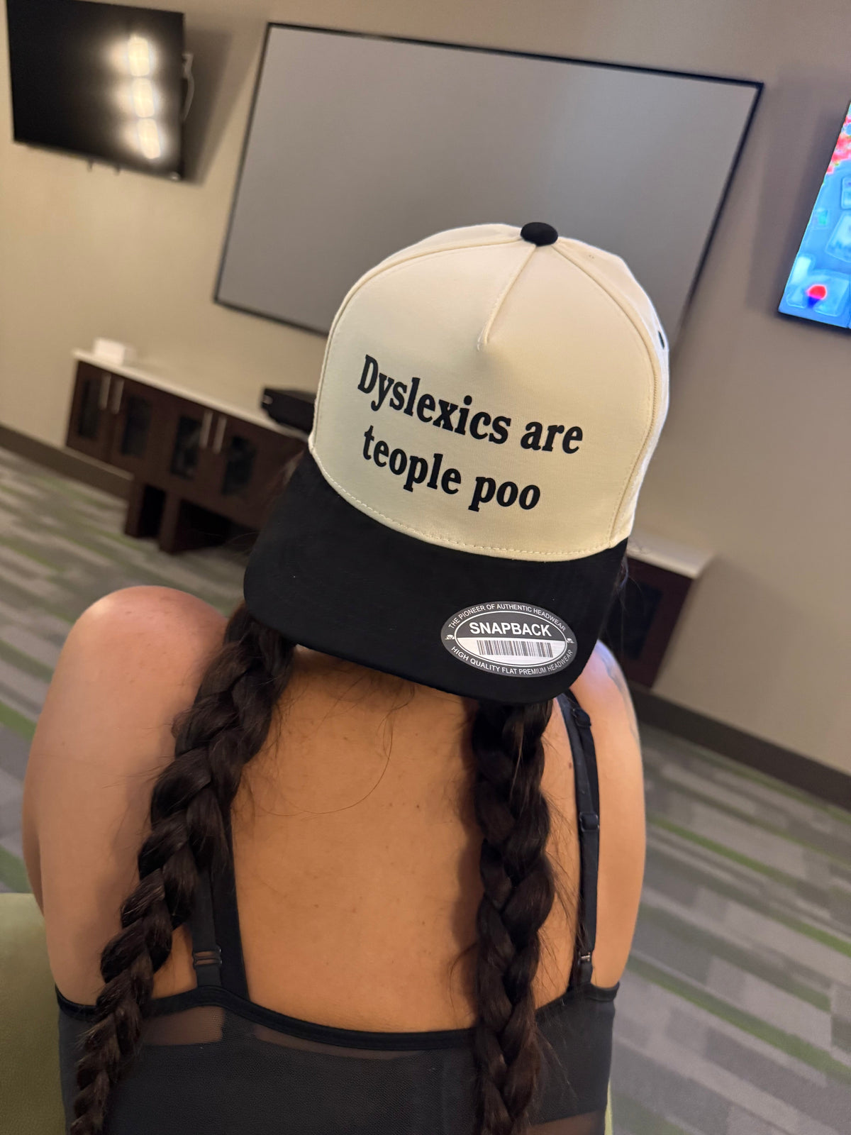Dyslexics are teople poo Snapback