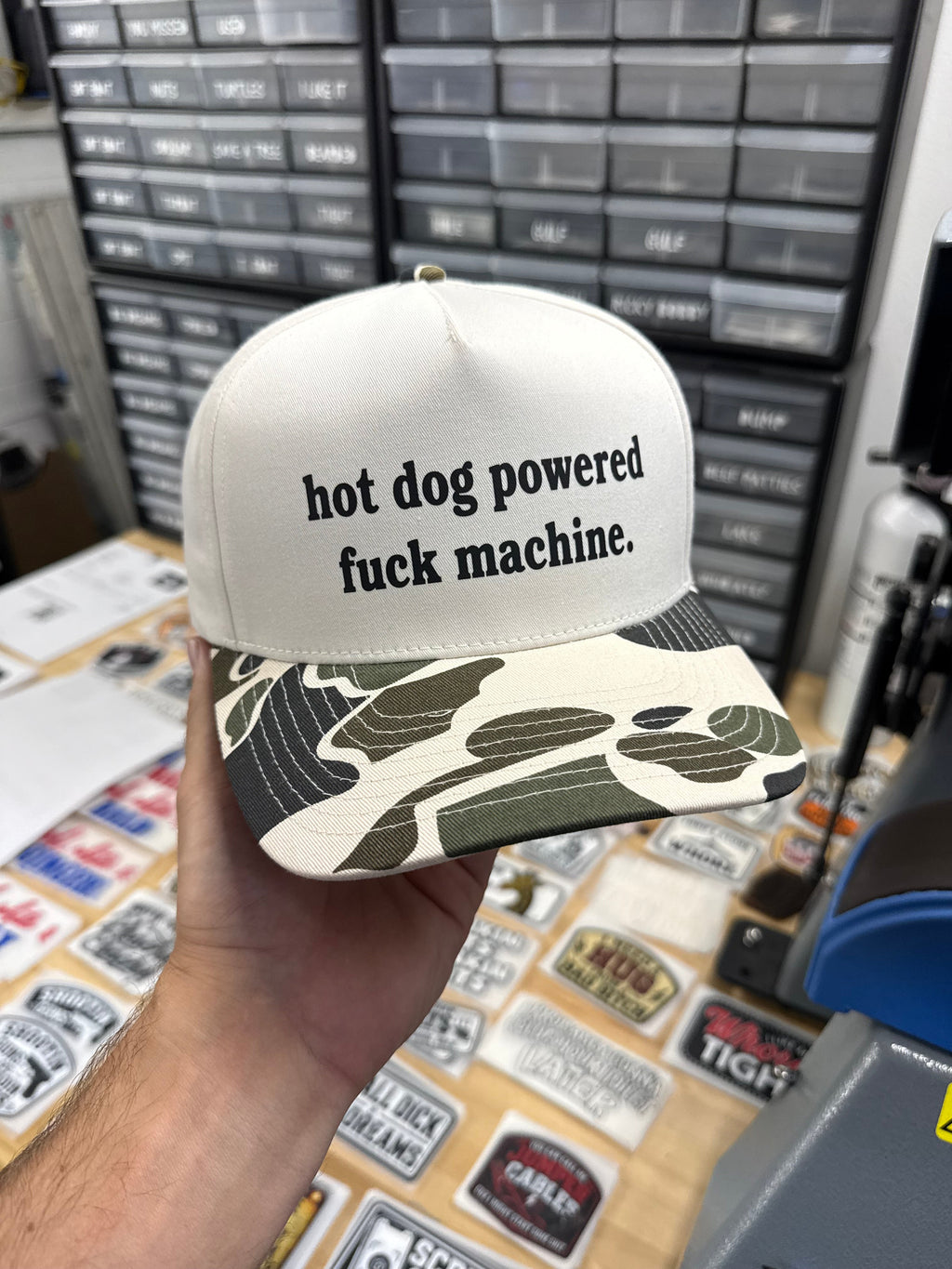 Hot Dog Powered Fuck Machine Snapback