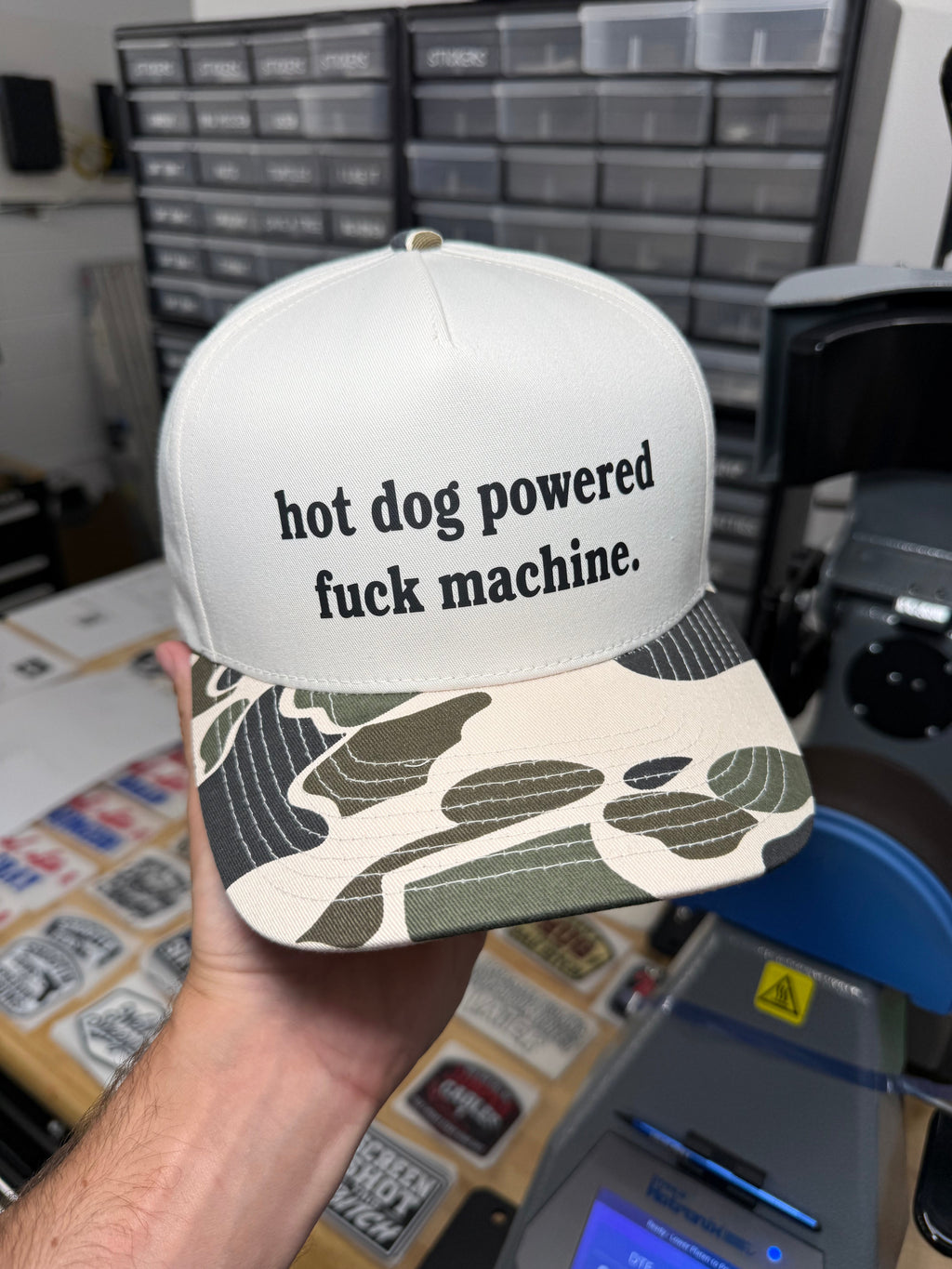 Hot Dog Powered Fuck Machine Snapback