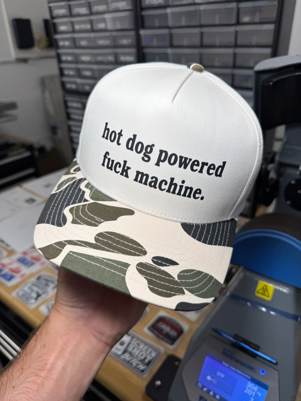 Hot Dog Powered Fuck Machine Snapback