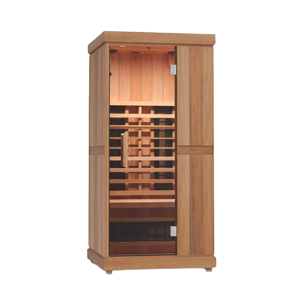 Finnmark FD-1 Full Spectrum 1-Person Home Infrared Sauna With Bluetooth Audio [FD-KN001] (SAK18374)
