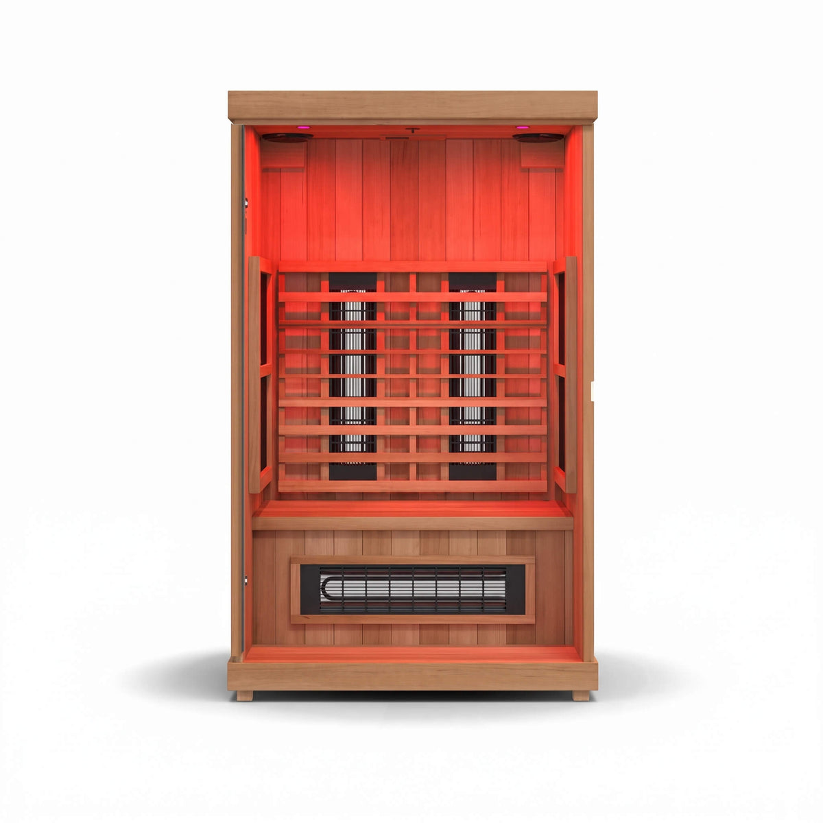 Finnmark FD-2 Full-Spectrum 2-Person Home Infrared Sauna With Built-In LCD Touchscreen Controller [FD-KN002] (SAK94731)