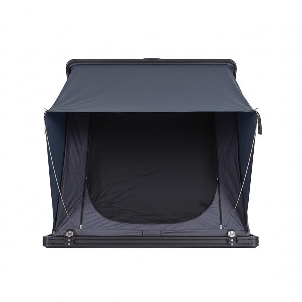 Ridge Heavy-Duty Aluminum Hard-Shell Rooftop Tent With Ladder, LED Lighting, And Memory Foam Mattress (SAK82931)